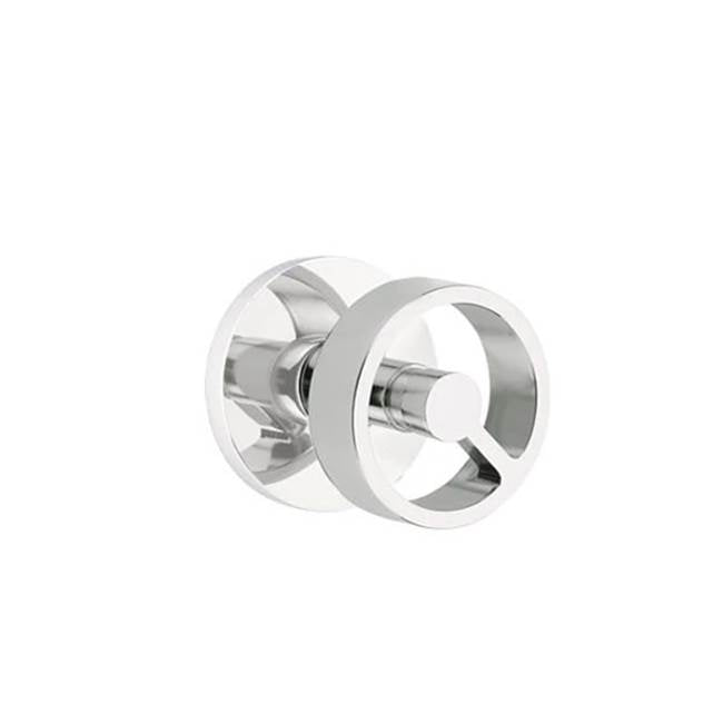 Emtek - Passage, Disk Rosette, Spoke Knob, US26 - Polished Chrome