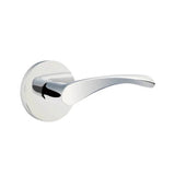 Emtek - Dummy, Disk Rosette, Triton Lever, US26 - Polished Chrome
