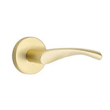 Emtek - Dummy, Disk Rosette, Triton Lever, US4 - Satin Brass