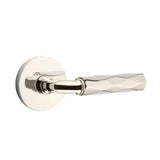 Emtek - Dummy, Disk Rosette US14, R-Bar Stem US14, Tribeca Handle US14 - Polished Nickel