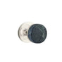 Emtek - Select Dummy, Disk Rosette US14, Conical Stem US14, Green Marble Knob - Polished Nickel