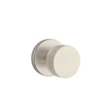 Emtek - Dummy, Disk Rosette US15, Conical Stem US15, Straight Knurled Knob US15 - Satin Nickel