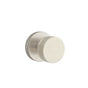 Emtek - Privacy, Disk Rosette US15, Conical Stem US15, Straight Knurled Knob US15 - Satin Nickel