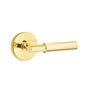 Emtek - Select Dummy, Disk Rosette US3NL, T-Bar Stem US3NL, Smooth Handle US3NL - Unlacquered Brass