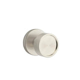 Emtek - Concealed Fastener, Passage, Disk Rosette, Verve Knob, US15 - Satin Nickel