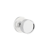 Emtek - Dummy, Disk Rosette, Verve Knob, US26 - Polished Chrome