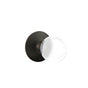 Emtek - Dummy, Modern Rosette, Bristol Crystal Knob, US10B - Oil Rubbed Bronze