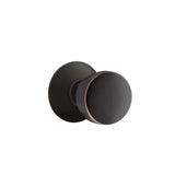 Emtek - Concealed Fastener, Privacy, Modern Rosette, Laurent Round Knob, US10B - Oil Rubbed Bronze