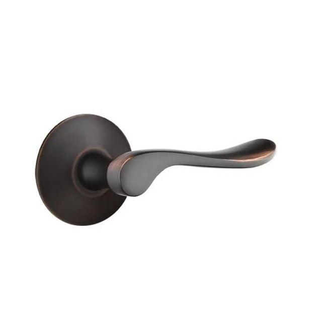 Emtek - Dummy, Modern Rosette, Luzern Lever, US10B - Oil Rubbed Bronze