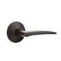 Emtek - Passage, Modern Rosette, Poseidon Lever, RH, US10B - Oil Rubbed Bronze