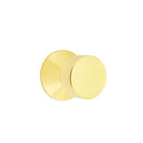 Emtek - Privacy, Modern Rosette, Round Knob, US3NL - Unlacquered Brass