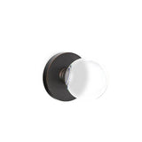 Emtek - Dummy, Disk Rosette, Bristol Crystal Knob, US10B - Oil Rubbed Bronze