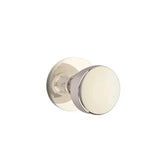 Emtek - Passage, Disk Rosette, Laurent Round Knob, US14 - Polished Nickel