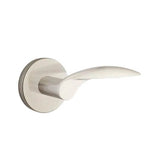 Emtek - Privacy, Disk Rosette, Mercury Lever, LH, US15 - Satin Nickel