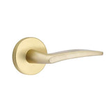 Emtek - Dummy, Disk Rosette, Poseidon Lever, US4 - Satin Brass