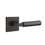 Emtek - Select Privacy, Square Rosette US10B, L-Square Stem US10B, Smooth Handle US10B LH - Oil Rubbed Bronze