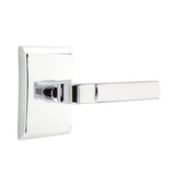 Emtek - Dummy, Neos Rosette, Aston Lever, US26 - Polished Chrome