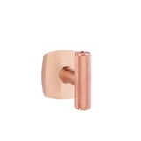 Emtek - Concealed, Privacy, Urban Modern Rosette, The Ace Knurled Knob, SRG