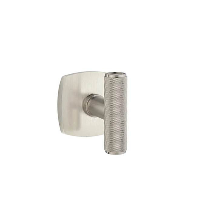Emtek - Passage, Urban Modern Rosette, The Ace Knurled Knob, US15 - Satin Nickel