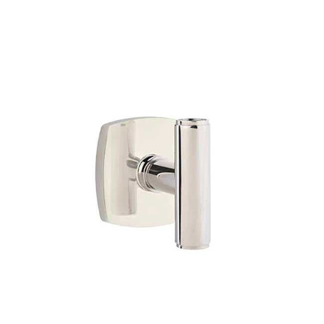 Emtek - Dummy, Urban Modern Rosette, The Ace Knob, US14 - Polished Nickel