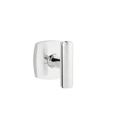Emtek - Dummy, Urban Modern Rosette, The Ace Knob, US26 - Polished Chrome