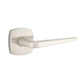 Emtek - Concealed Fastener Privacy, Urban Modern Rosette, Athena Lever, US15 - Satin Nickel