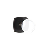 Emtek - Passage, Urban Modern Rosette, Bristol Crystal Knob, US10B - Oil Rubbed Bronze