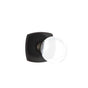 Emtek - Passage, Urban Modern Rosette, Bristol Crystal Knob, US10B - Oil Rubbed Bronze
