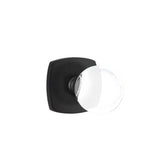 Emtek - Passage, Urban Modern Rosette, Bristol Crystal Knob, US19 - Flat Black
