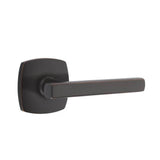 Emtek - Privacy, Urban Modern Rosette, Freestone Lever, LH, US10B - Oil Rubbed Bronze