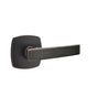 Emtek - Passage, Urban Modern Rosette, Geneva Lever, RH, US10B - Oil Rubbed Bronze