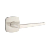 Emtek - Privacy, Urban Modern Rosette, Hermes Lever, LH, US15 - Satin Nickel
