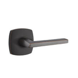 Emtek - Concealed Fastener Privacy, Urban Modern Rosette, Helios Lever, US10B - Oil Rubbed Bronze