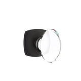 Emtek - Concealed Fastener Passage, Urban Modern Rosette, Hampton Knob, US19 - Flat Black
