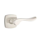 Emtek - Passage, Urban Modern Rosette, Luzern Lever, RH, US15 - Satin Nickel