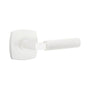 Emtek - Concealed Fastener, Select Privacy, Urban Modern Rosette US15A, L-Square Stem US15A, Knurled Handle US15A - Pewter