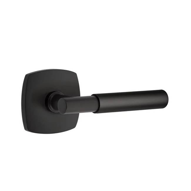 Emtek - Concealed, Privacy, Urban Modern, Myles Lever, US19 - Flat Black