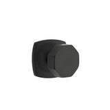 Emtek - Privacy, Urban Modern Rosette, Octagon Knob, US19 - Flat Black