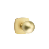 Emtek - Dummy, Urban Modern Rosette, Orb Knob, US4 - Satin Brass