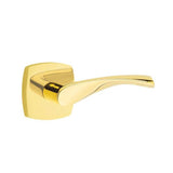 Emtek - Dummy, Urban Modern Rosette, Triton Lever, US3NL - Unlacquered Brass
