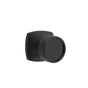 Emtek - Privacy, Urban Modern Rosette US10B, Conical Stem US10B, Knurled Knob US10B - Oil Rubbed Bronze