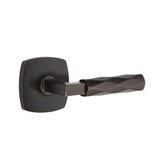 Emtek - Concealed Fastener, Privacy, Urban Modern Rosette US10B, L-Square Stem US10B, Tribeca Handle US10B - Oil Rubbed Bronze