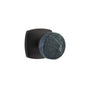 Emtek - Select Privacy, Urban Modern Rosette US10B, Conical Stem US10B, Green Marble Knob - Oil Rubbed Bronze