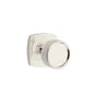 Emtek - Passage, Urban Modern Rosette US14, Conical Stem US14, Knurled Knob US14 - Polished Nickel