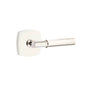 Emtek - Concealed Fastener, Select Passage, Urban Modern Rosette US14, T-Bar Stem US14, Smooth Handle US14 - Polished Nickel