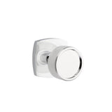 Emtek - Passage, Urban Modern Rosette US26, Conical Stem US26, Knurled Knob US26 - Polished Chrome