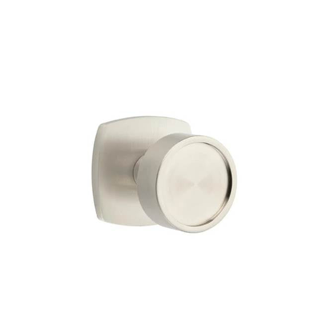 Emtek - Dummy, Urban Modern Rosette, Verve Knob, US15 - Satin Nickel