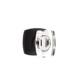 Emtek - Dummy, Urban Modern Rosette, Windsor Crystal Knob, US10B - Oil Rubbed Bronze