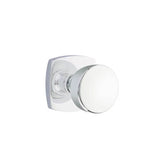 Emtek - Passage, Urban Modern Rosette, Laurent Round Knob, US26 - Polished Chrome