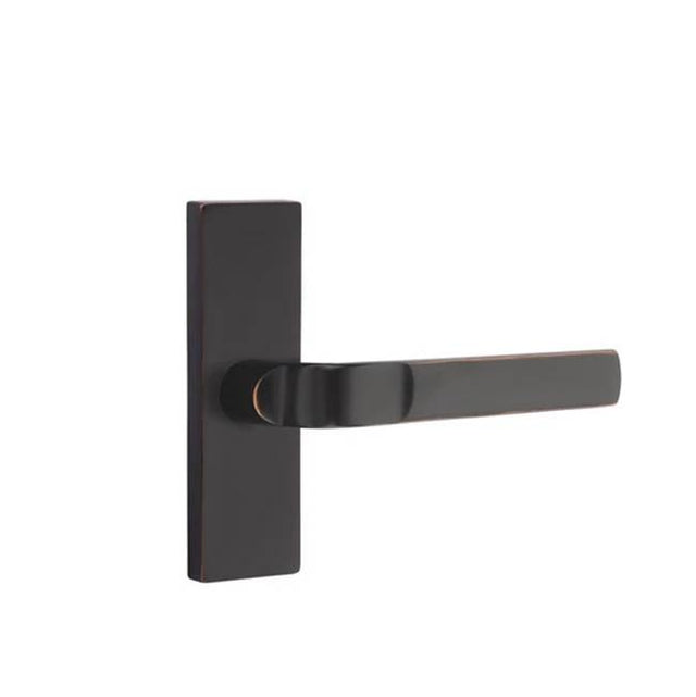 Emtek - Passage, Stretto 1.5'' x 5'', Aston Lever, RH, US10B - Oil Rubbed Bronze